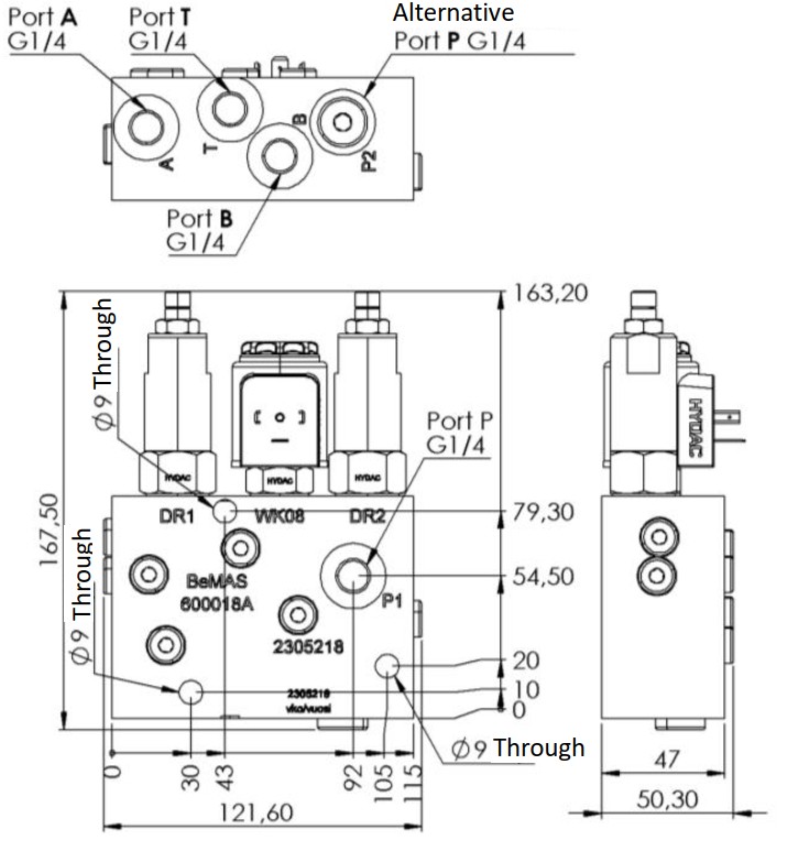 Dimensions 18001A
