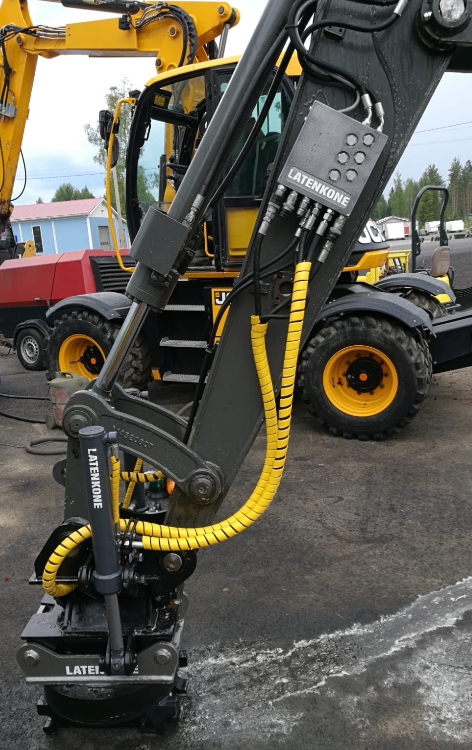 Kaivinkoneen hydrauliikkalohko